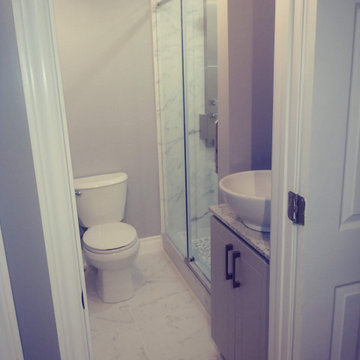 Bath and kitchen