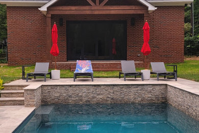 Inspiration for a pool remodel in Charlotte