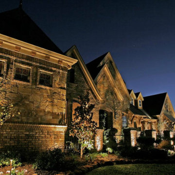Outdoor Lighting Project in Dallas, TX