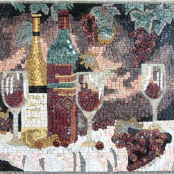 Backsplash handcrafted mosaic mural - Tile