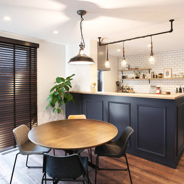 『素材で感じるブルックリンスタイルの家』