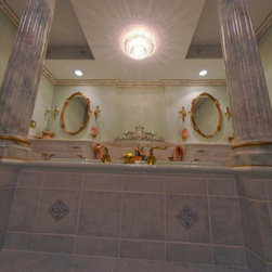 JD Tile Work examples - Makeup Mirrors