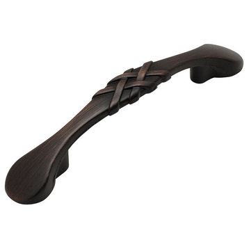 Cosmas 7063ORB Braided Cabinet Pull, Oil Rubbed Bronze