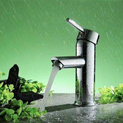 Lyon Chrome Bathroom Single Lever Sink Faucet - Bathroom Sink Faucets
