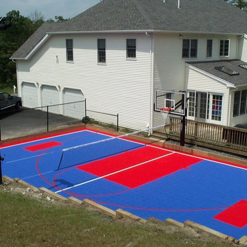 Backyard Basketball Courts in Hopkinton