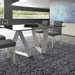 Zaffiro Square Dining Table, Presotto Italy - Dining Tables