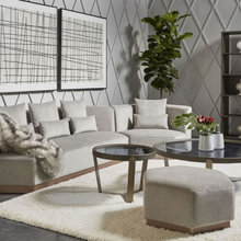 Basement music area look