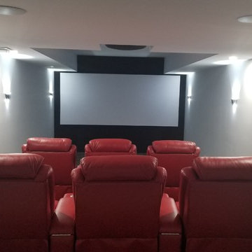 Finished basement Suwanee Ga