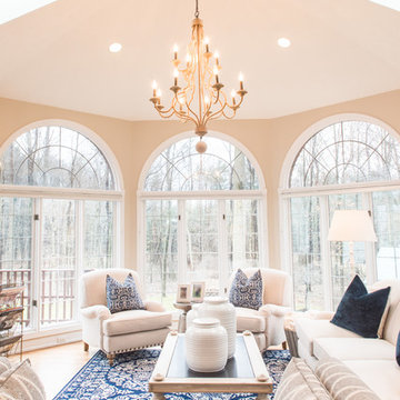 Great Room, Sitting Room, Dining Room and Sunroom Renovation
