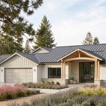 Congress Springs Residence, Saratoga Complete Rebuild (Design Rendering)