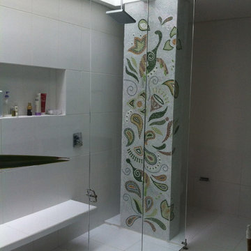 BATHROOM COLUMN GLASS MOSAIC