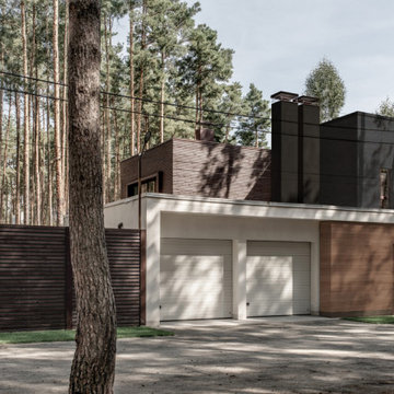Residential Forest House in Ukraine - Live Minimalism