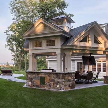 Ocean Heights Custom Outdoor Living Space