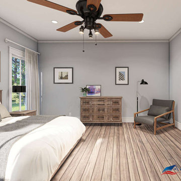 Modern Farmhouse Plan 041-00233