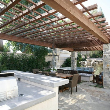 Small Manhattan Beach Backyard Transformation