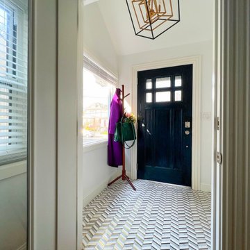 A Warm,' Wow', and Welcome Transitional Vestibule