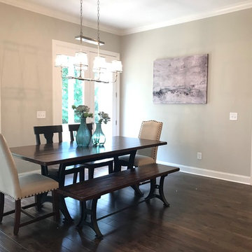 Southern Glam New Construction Staging