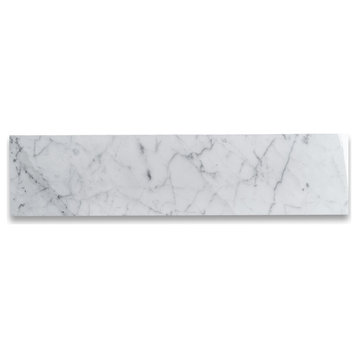 Carrara White Marble 6x24 Wall and Floor Tile Polished, 1 sq.ft.