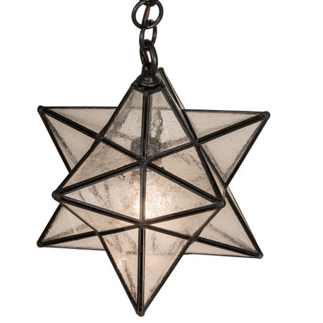 12 Wide Moravian Star Pendant