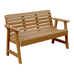 Highwood USA - Highwood USA Weatherly Outdoor Bench - Outdoor Benches