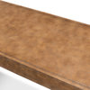 Suspension Console Table Extra Long Mink Brown
