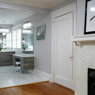 Spacious Master Bathroom Remodel and Closet Expansion
