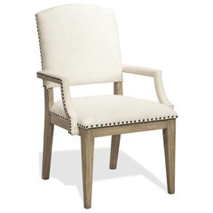 Flash Furniture Hercules King Louis Faux Leather Dining Side Chair in  White, 1 - Ralphs