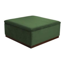 Clark - Modern Ottoman - The Sofa Company - Footstools And Ottomans