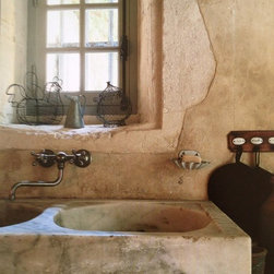Kitchen Stone Sinks Antique (Mediterranean Style) - Kitchen Sinks