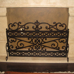 Iron Firescreens - Fireplace Screens