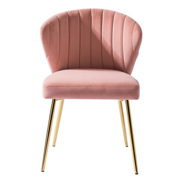 Luna Side Chair, Pink