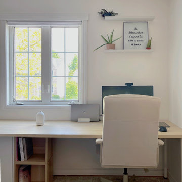 Bedroom Transformation to Home Office