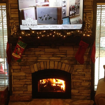 Heat Producing Wood Burning Fireplaces