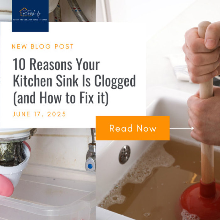 10 reasons your kitchen sink is clogged by Refreshify