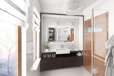 Bathroom - contemporary bathroom idea in Other
