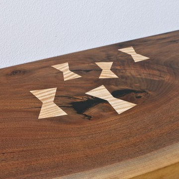 Ruby Black Walnut Entry Table