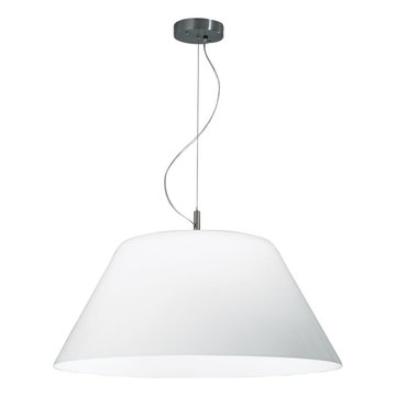 Ilex BIG-AC-AC-AB-IN Big Shade Pendant Light. Incandecent. Shiny Opal Acrylic Di