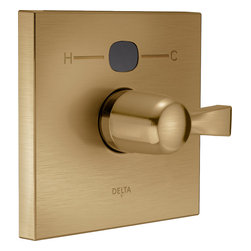 Delta Dryden&trade; Angular Modern Temp2O Valve Only - Less Handles - Tub And Shower Parts
