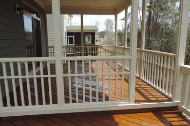 Paint & Stain Two-Tone Porch