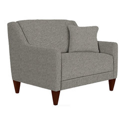 Verve Premier Chair & A Half by La-Z-Boy shown in Pepper - Products