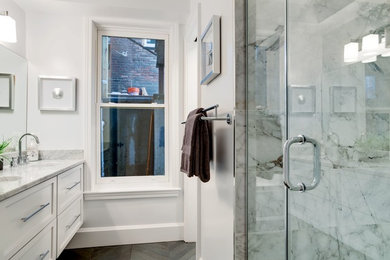 Example of a bathroom design in DC Metro