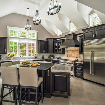 Not your Typical Black and White Kitchen