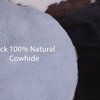 Tricolor Natural Cowhide Rug 6' 8" X 5' 10" C2396