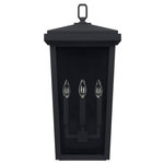 Capital Lighting - Capital Lighting 926232BK Donnelly - 11.5" Three Light Outdoor Wall Lantern - Warranty: 1 Year  Room Type: ExteriorDonnelly 11.5" Three Light Outdoor Wall Lantern Black *UL: Suitable for wet locations*Energy Star Qualified: n/a  *ADA Certified: n/a  *Number of Lights: Lamp: 3-*Wattage:60w E12 Candelabra Base bulb(s) *Bulb Included:No *Bulb Type:E12 Candelabra Base *Finish Type:Black
