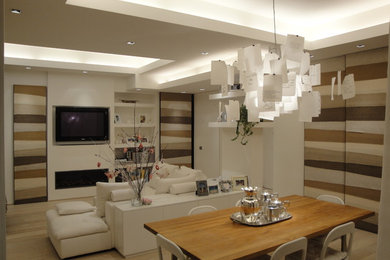 Modern living room in Rome.