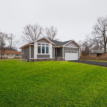 Single Story Custom Craftsman Style Home