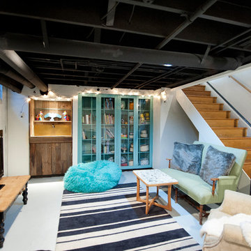 Basement in Whole House Remodel - Bexley