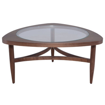 Nuevo Furniture Isabelle Coffee Table in Walnut