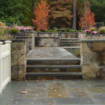 Rectangular pool w/ bluestone decking
