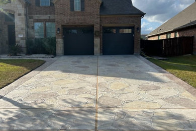 Inspiration for a patio remodel in Houston